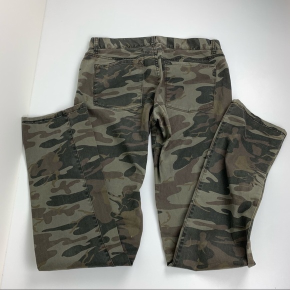 LONDON Jeans Camouflage Straight Leg size 6 - Picture 6 of 8